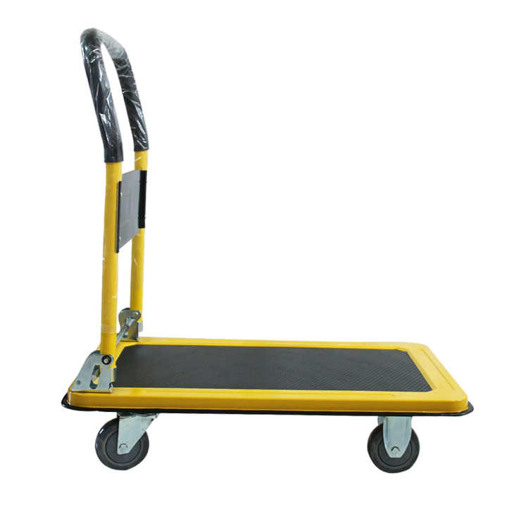 Manejo plegable de servicio pesado Plataforma de carro de acero
