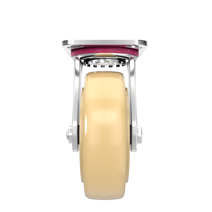 4/5/6/8inch Medium Duty Caster Wheels Tpr Hand Trolley Wheels Industrial High Elasticity TPR Wheel Casters